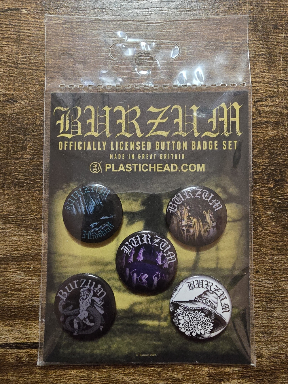 Burzum Badge Set